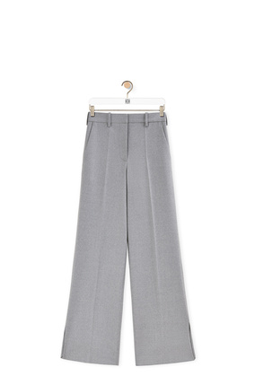 LOEWE Tailored trousers in wool Grey