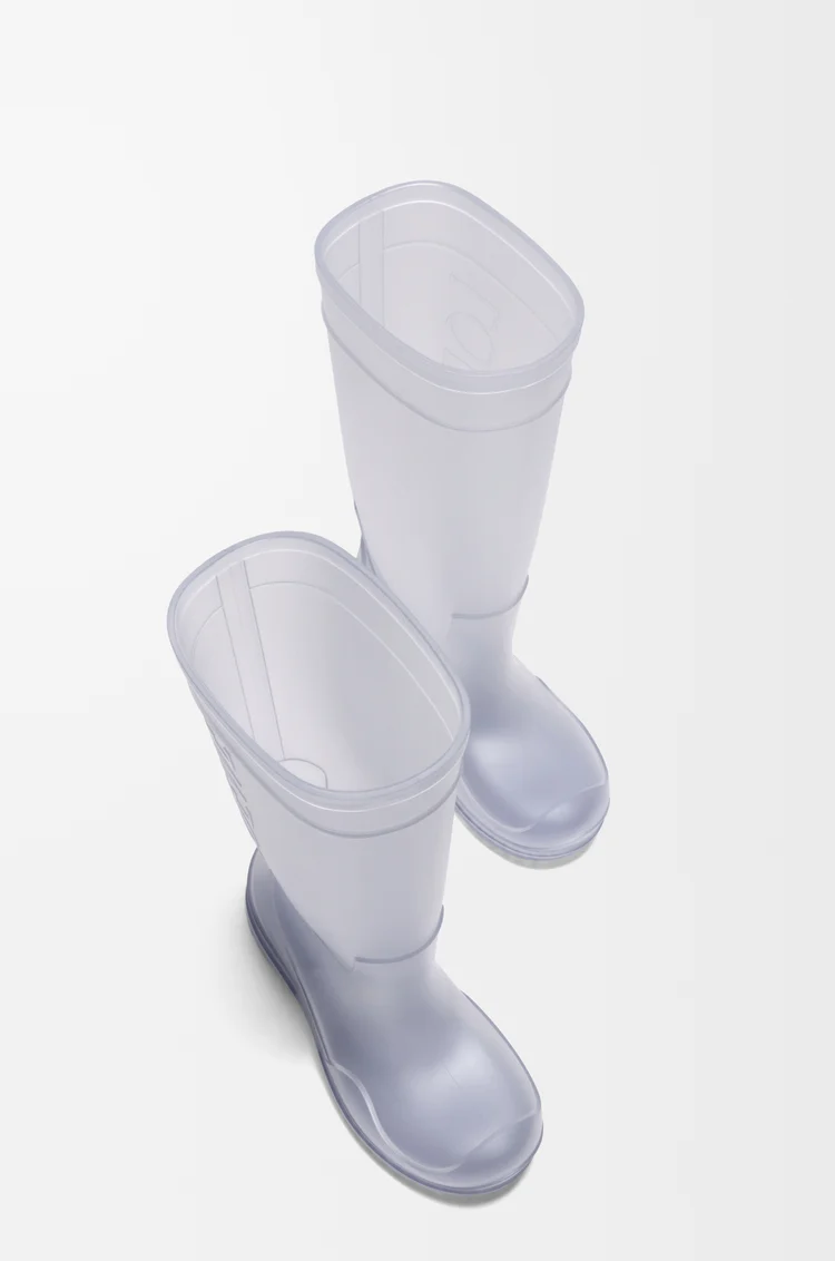 LOEWE Bota Storm en goma Transparente