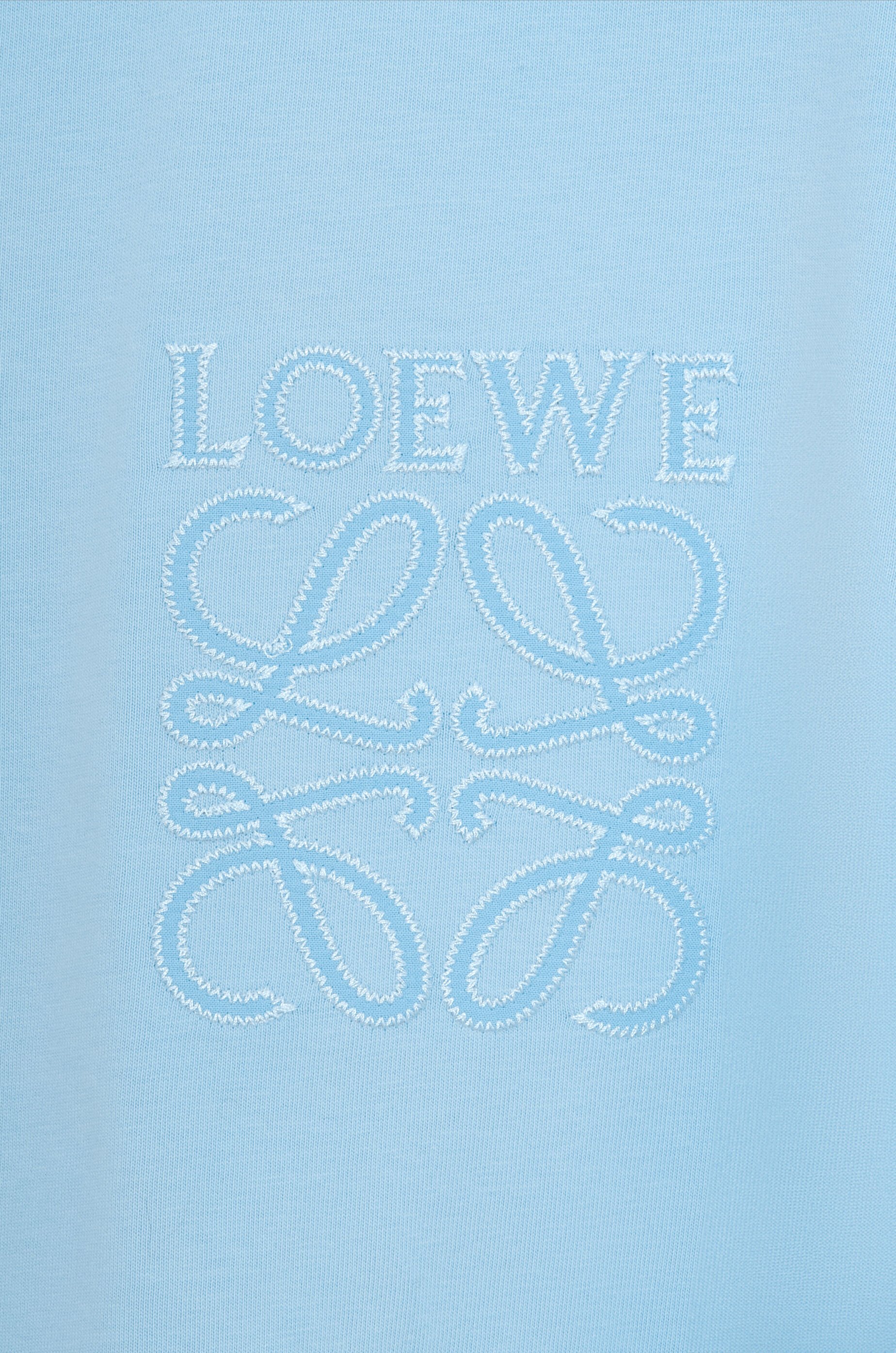LOEWE☆リラックスTシャツコットン ライトブルー リラックスフィット Tシャツ（コットン） ブルー - LOEWE