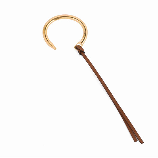 LOEWE Nail Bracelet Gold/Tan LOEWE Nail Bracelet Gold/Tan all