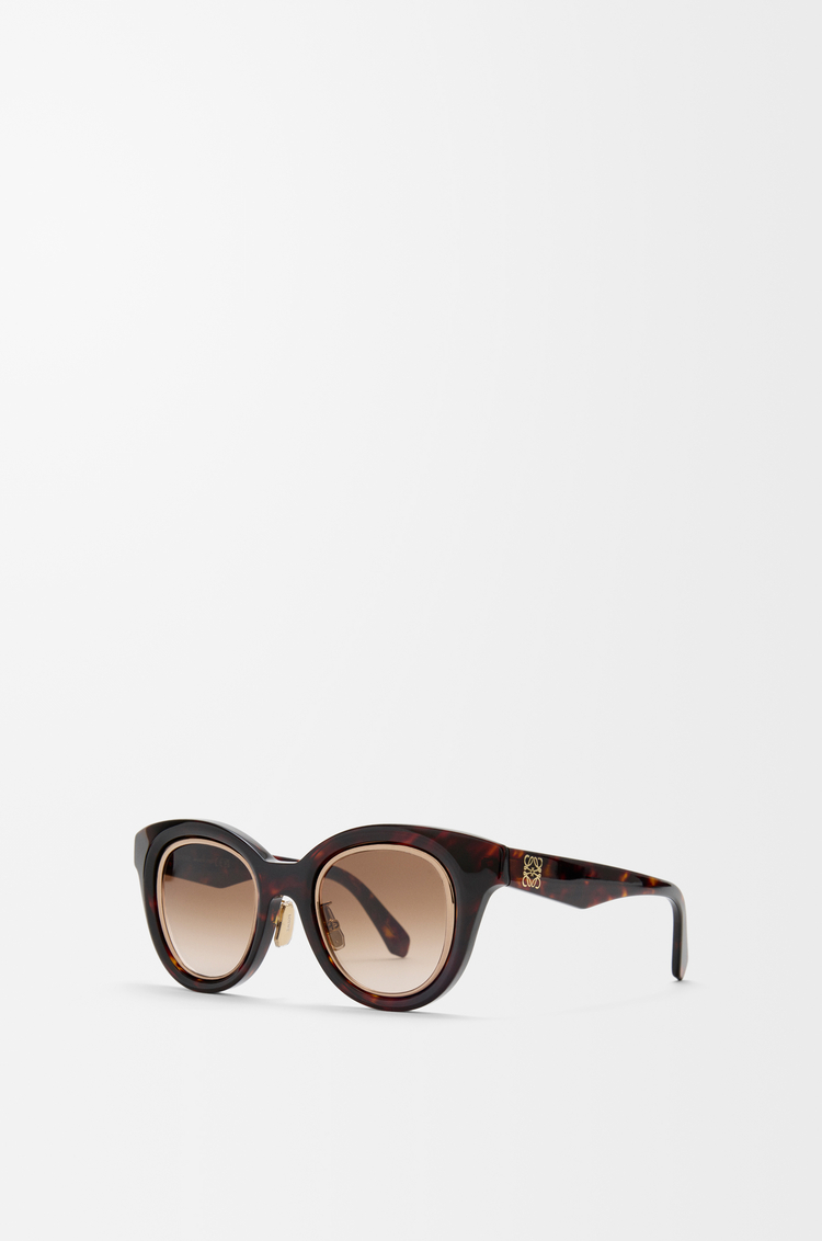 LOEWE Mini Anagram Butterfly sunglasses Havana