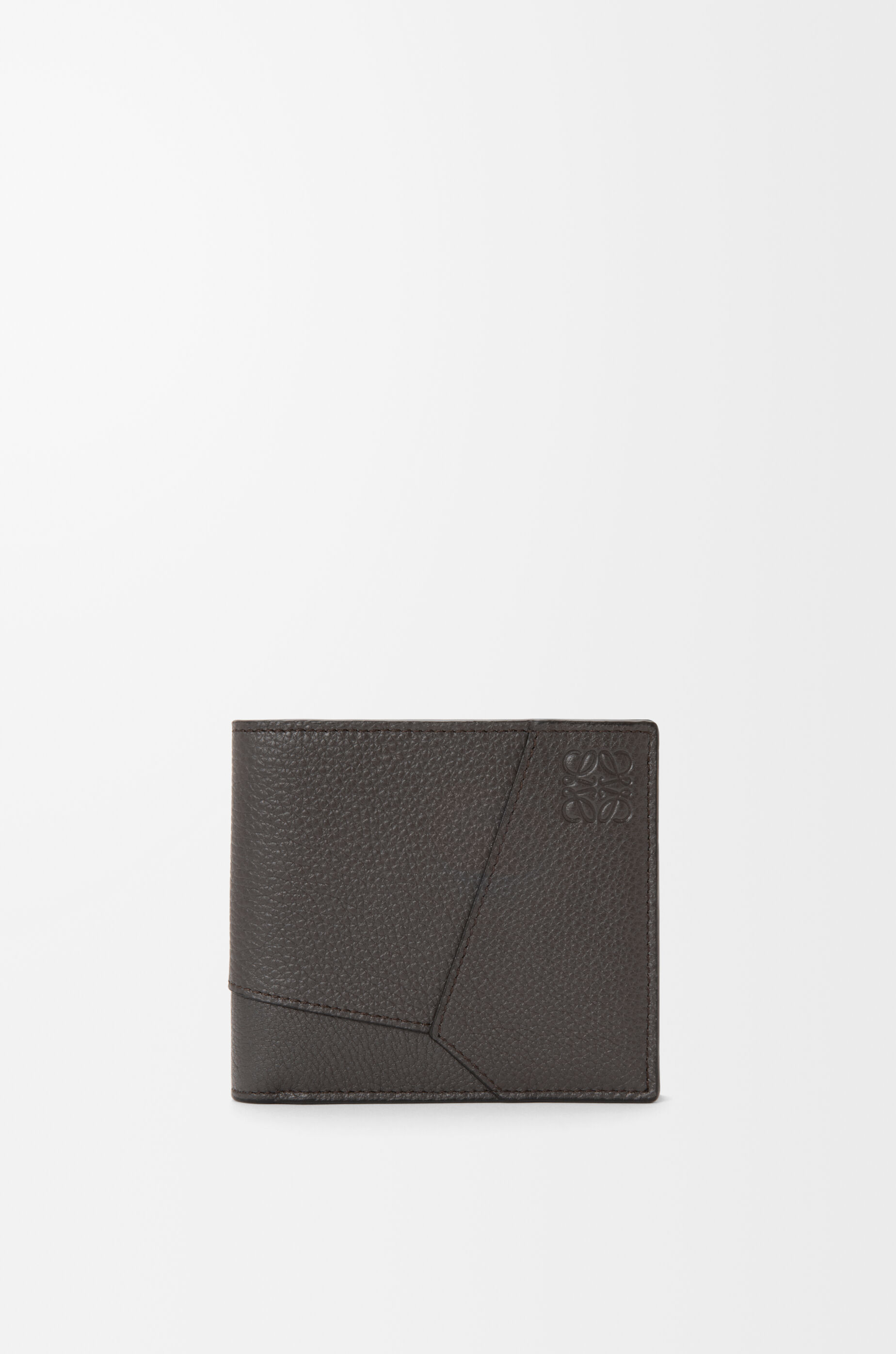 パズル バイフォールド ウォレット（サプルグレインカーフ） グレー