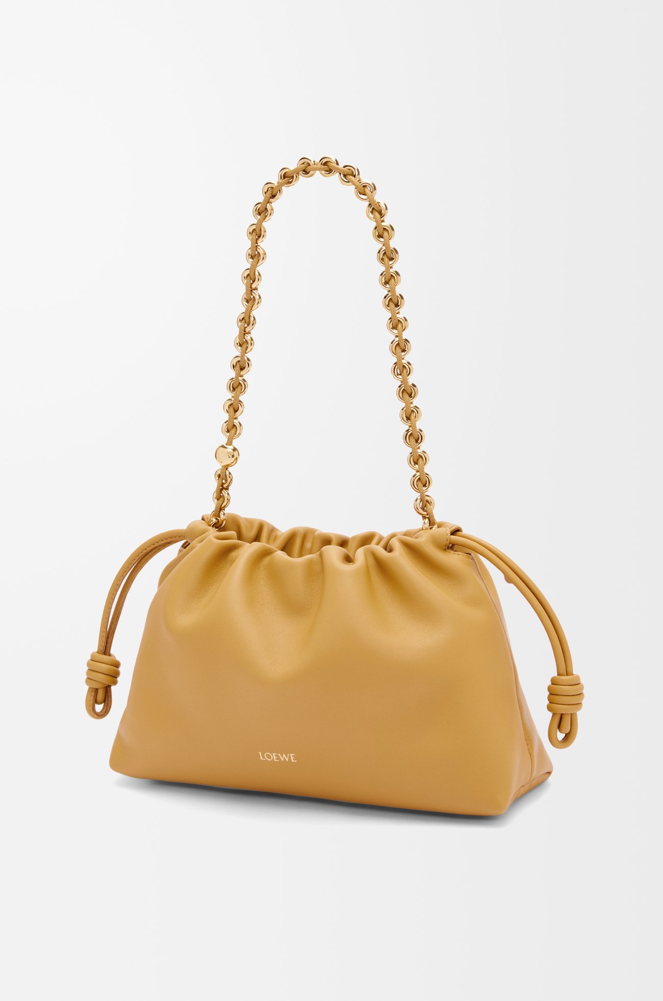 LOEWE Medium Flamenco purse in mellow nappa lambskin Sahara plp_rd