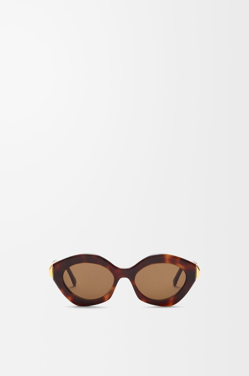 LOEWE Gafas de sol Coil Cateye Marrón Habano