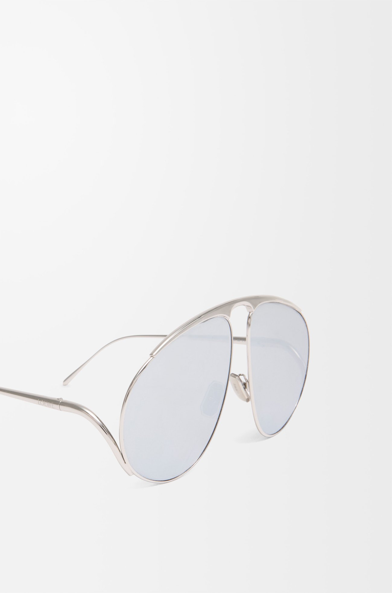 LOEWE Hillock sunglasses Silver