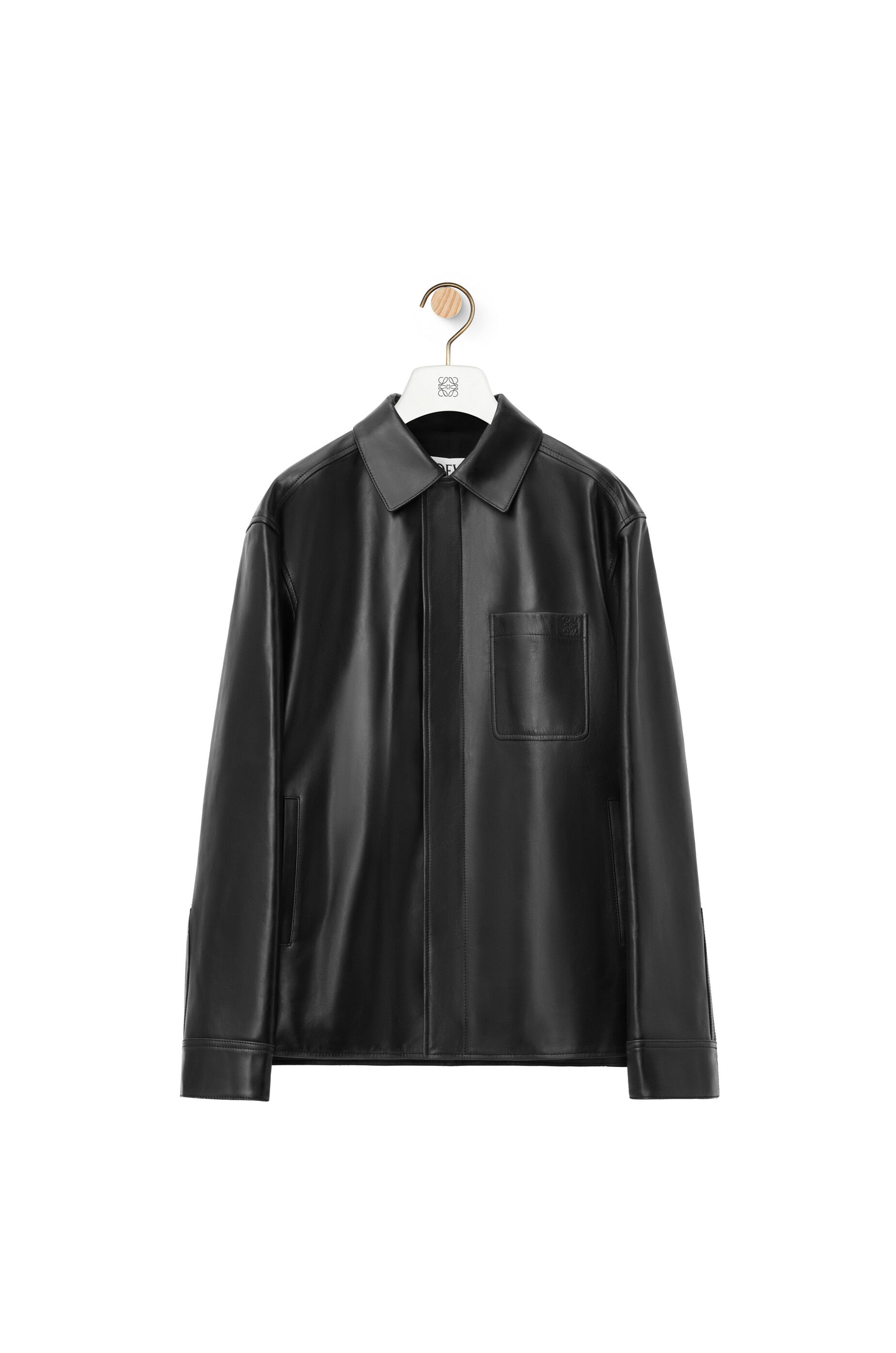 Loewe leather jacket mens sales