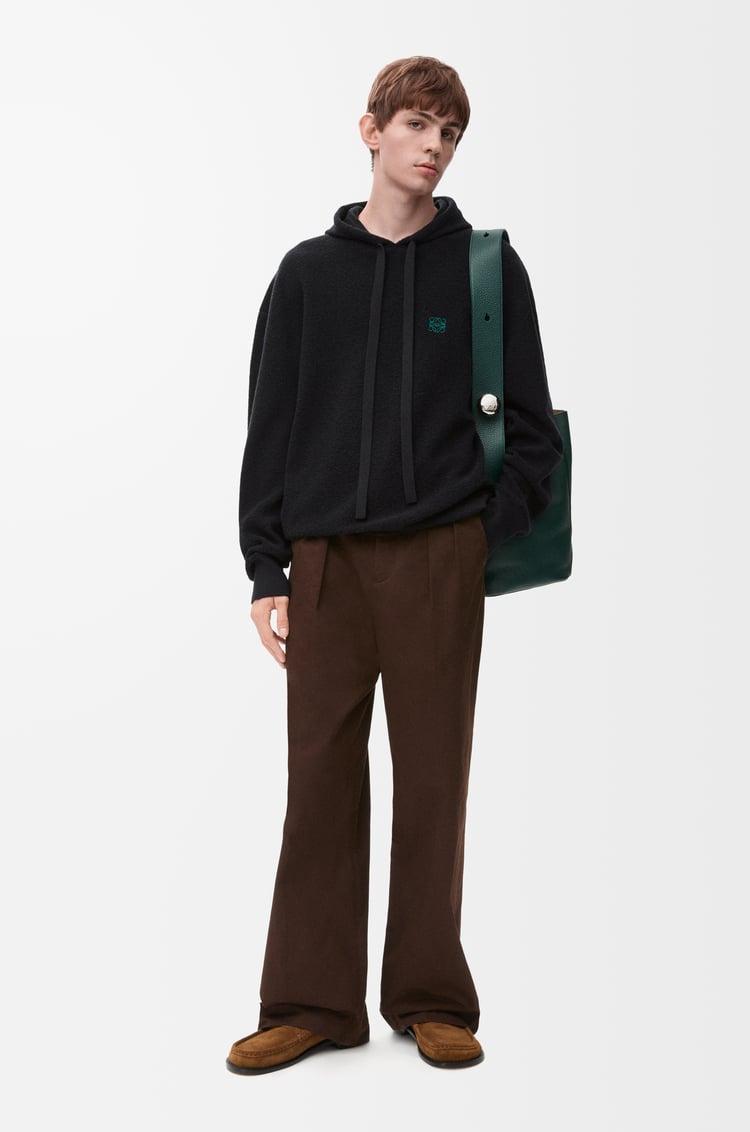 LOEWE フーディー（ウール） ブラック