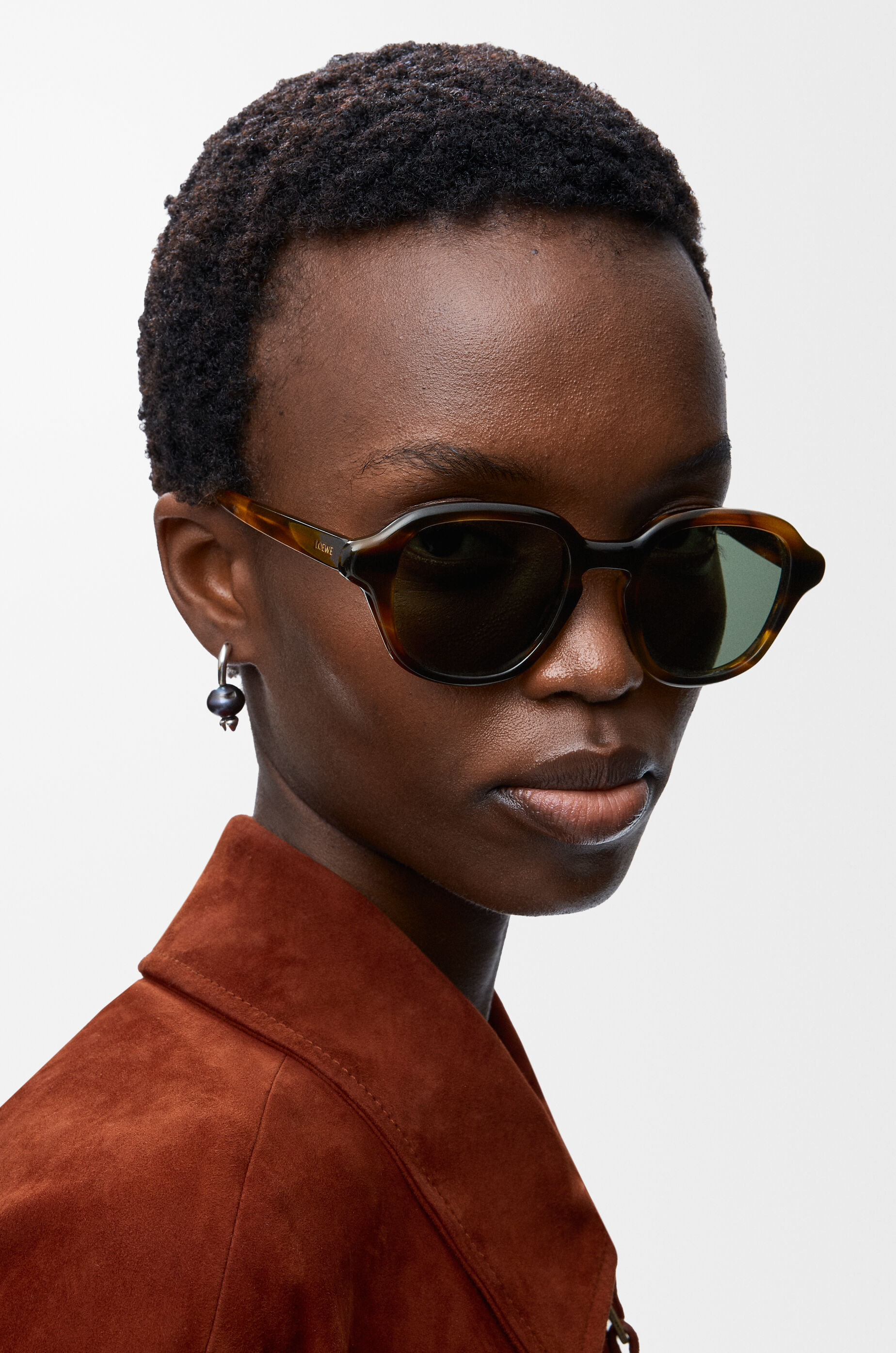 Alpha Slim sunglasses Brown - LOEWE