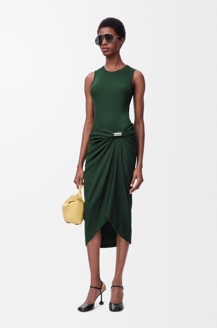 LOEWE タンク ドレス（コットン） ダークグリーン