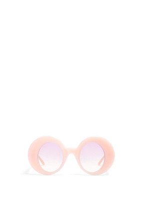 LOEWE Gafas de sol redondas oversize en acetato Cotton Candy plp_rd