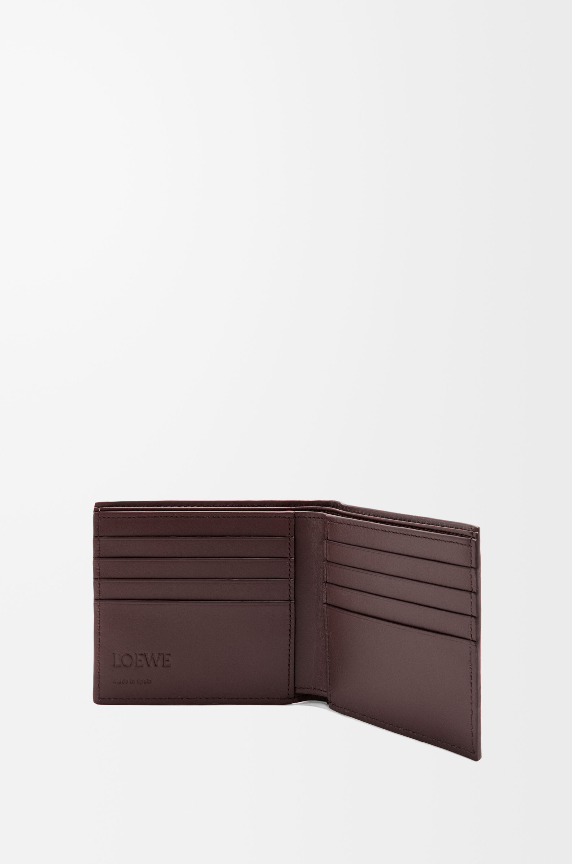 Bifold wallet in deerskin Red - LOEWE