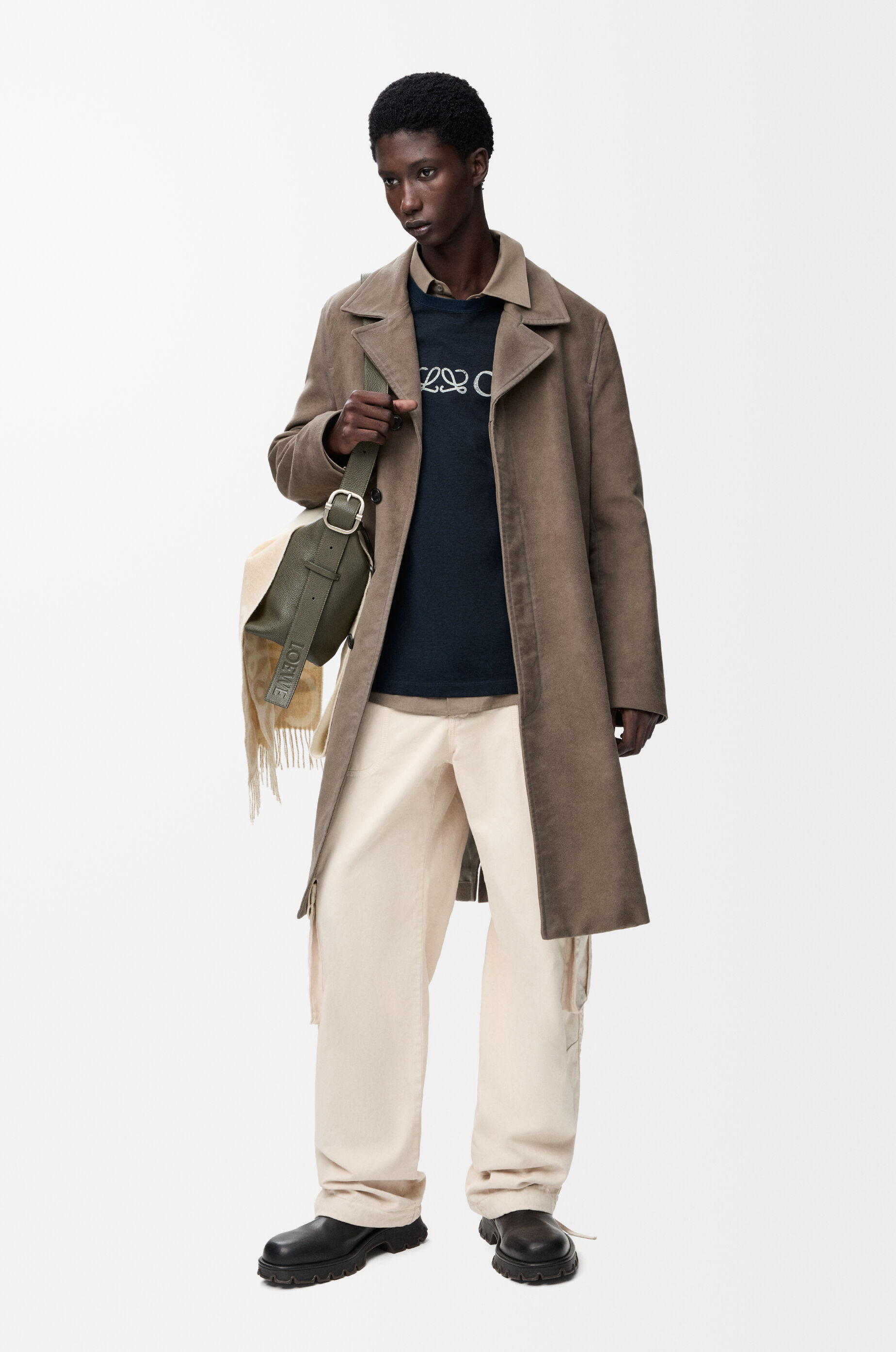 レギュラーフィット Tシャツ（コットンブレンド） ブルー - LOEWE