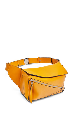 LOEWE Small Puzzle Bumbag in classic calfskin Sunflower plp_rd