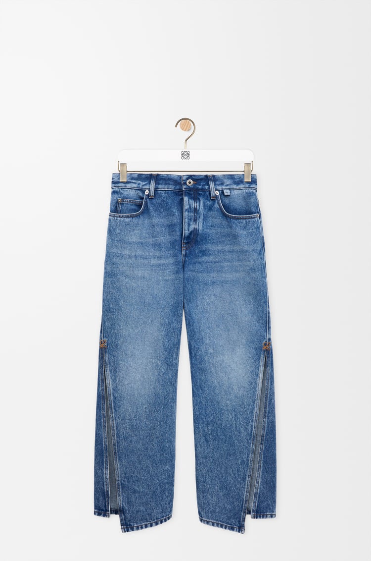 LOEWE Pantalón en denim Azul Medio