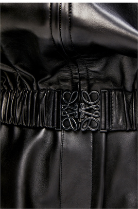 LOEWE Bomber jacket in nappa Black/Black plp_rd