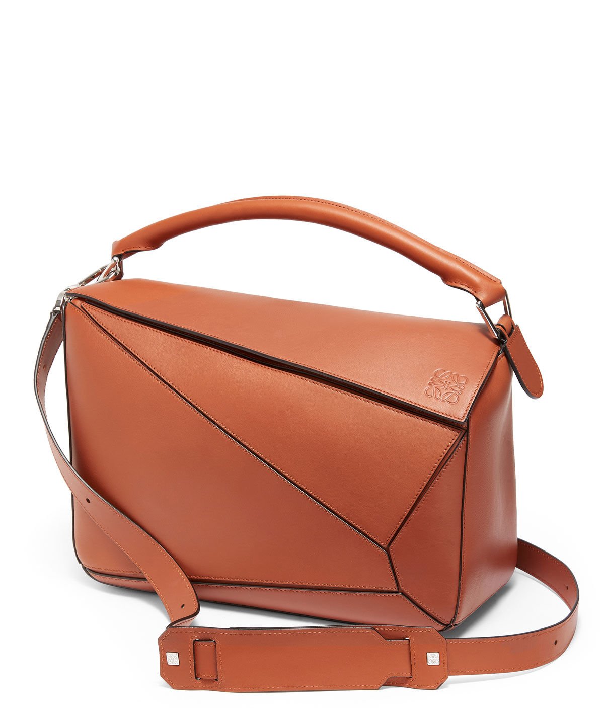 Puzzle Large Bag Rust Color LOEWE