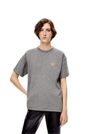 LOEWE Anagram T-shirt in cotton Grey plp_rd