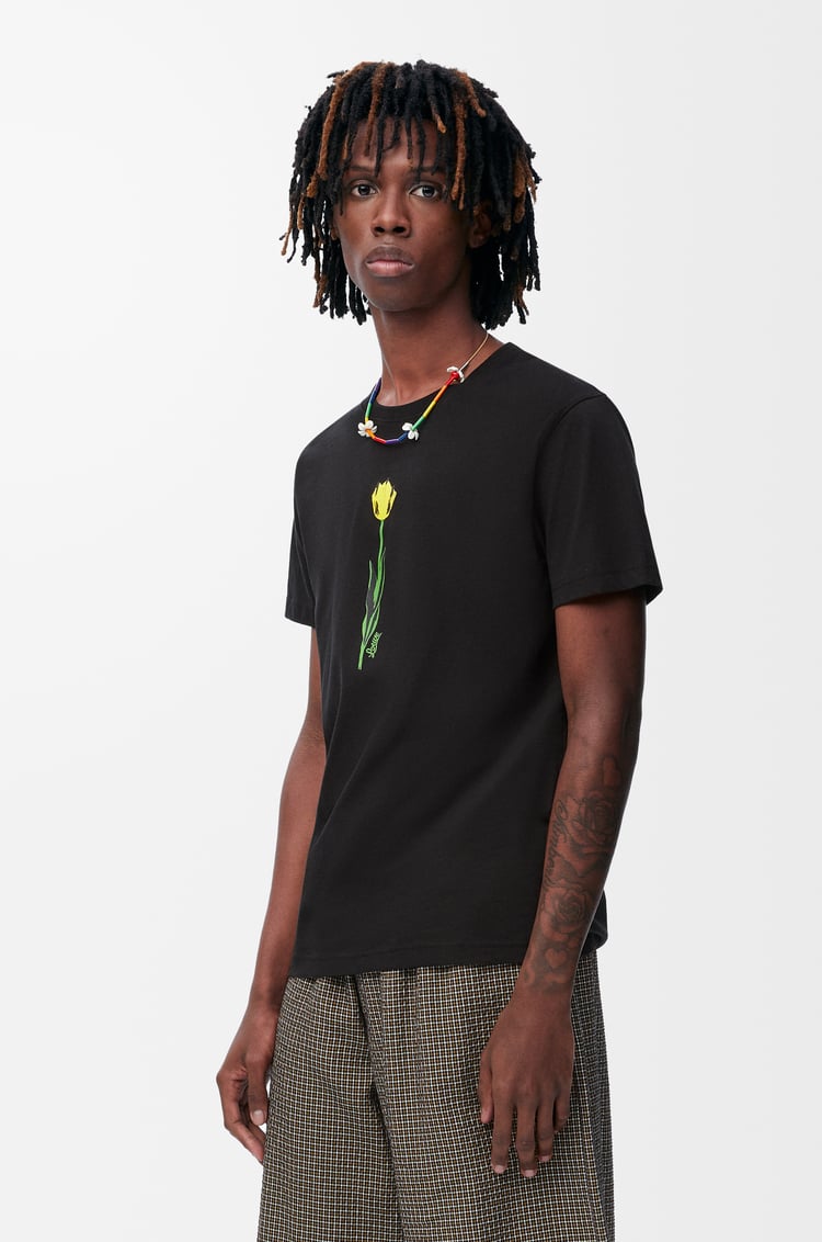 LOEWE Relaxed fit t-shirt in cotton Black