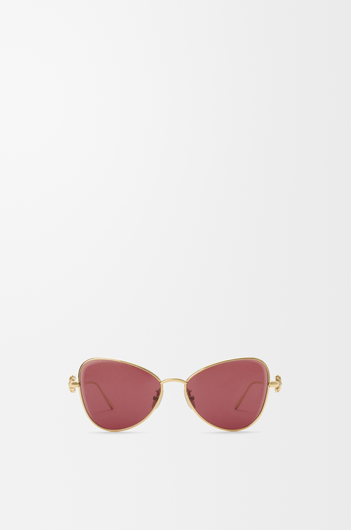 LOEWE Anagram Bombé Butterfly sunglasses Dark Rust