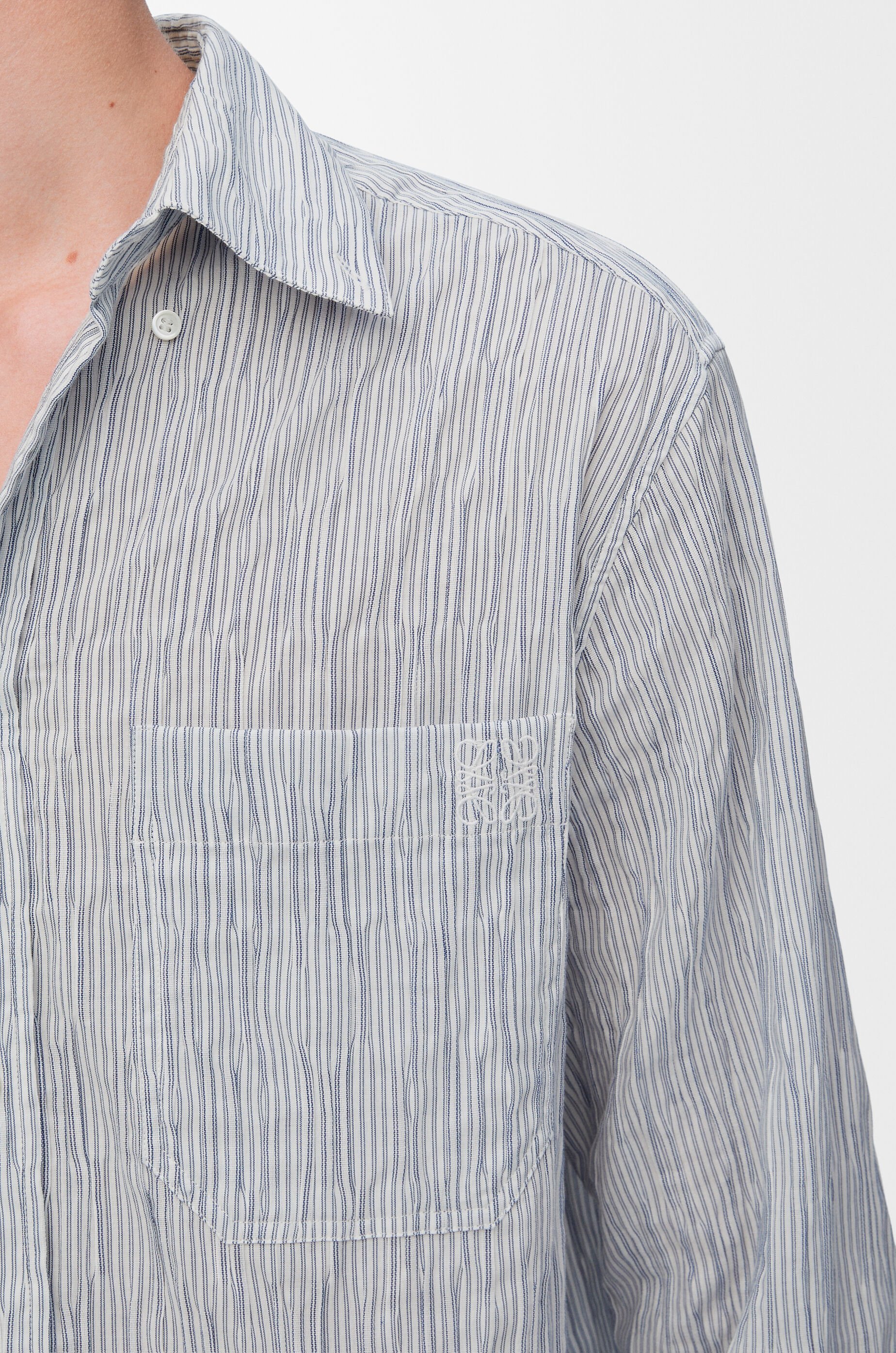 Shirt in cotton blend Blue - LOEWE Shirt in cotton blend Blue - LOEWE