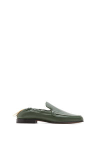 LOEWE Elasticated loafer in calf Forest Green