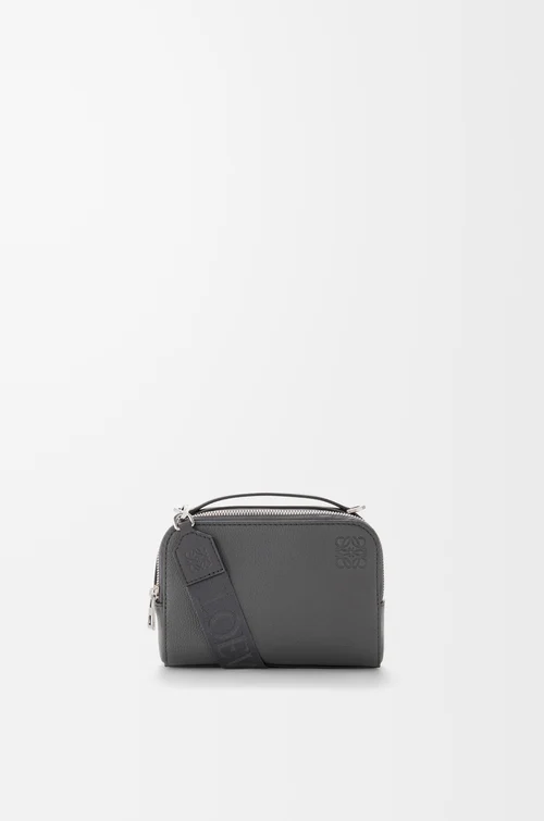 LOEWE Mini crossbody camera bag in soft grained calfskin Anthracite