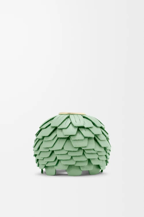 LOEWE フラワー ダイス（クラシックカーフ） ミントグリーン