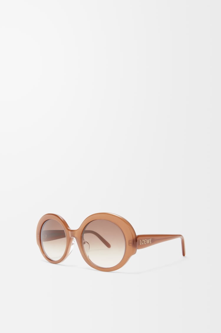 LOEWE Round Slim sunglasses Light Caramel