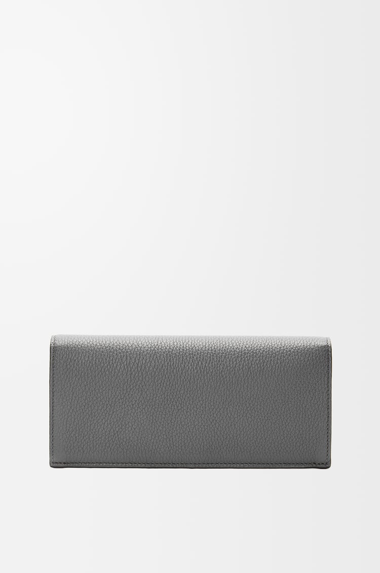 LOEWE ロング ホリゾンタル ウォレット（ソフトグレインカーフ） アンスラサイト