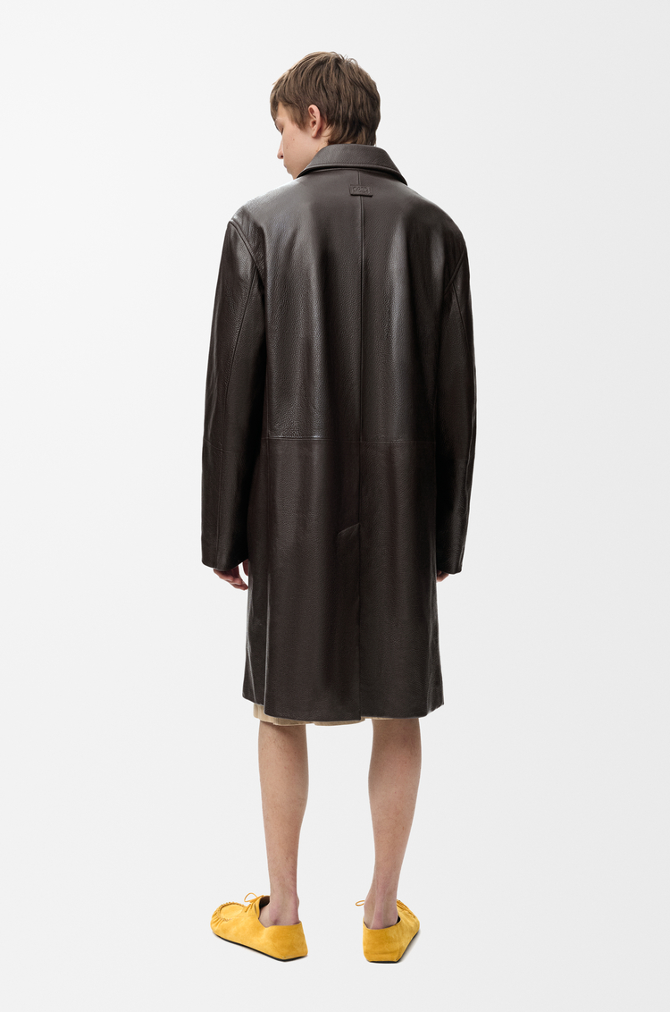 LOEWE コート（ディア） ダークブラウン