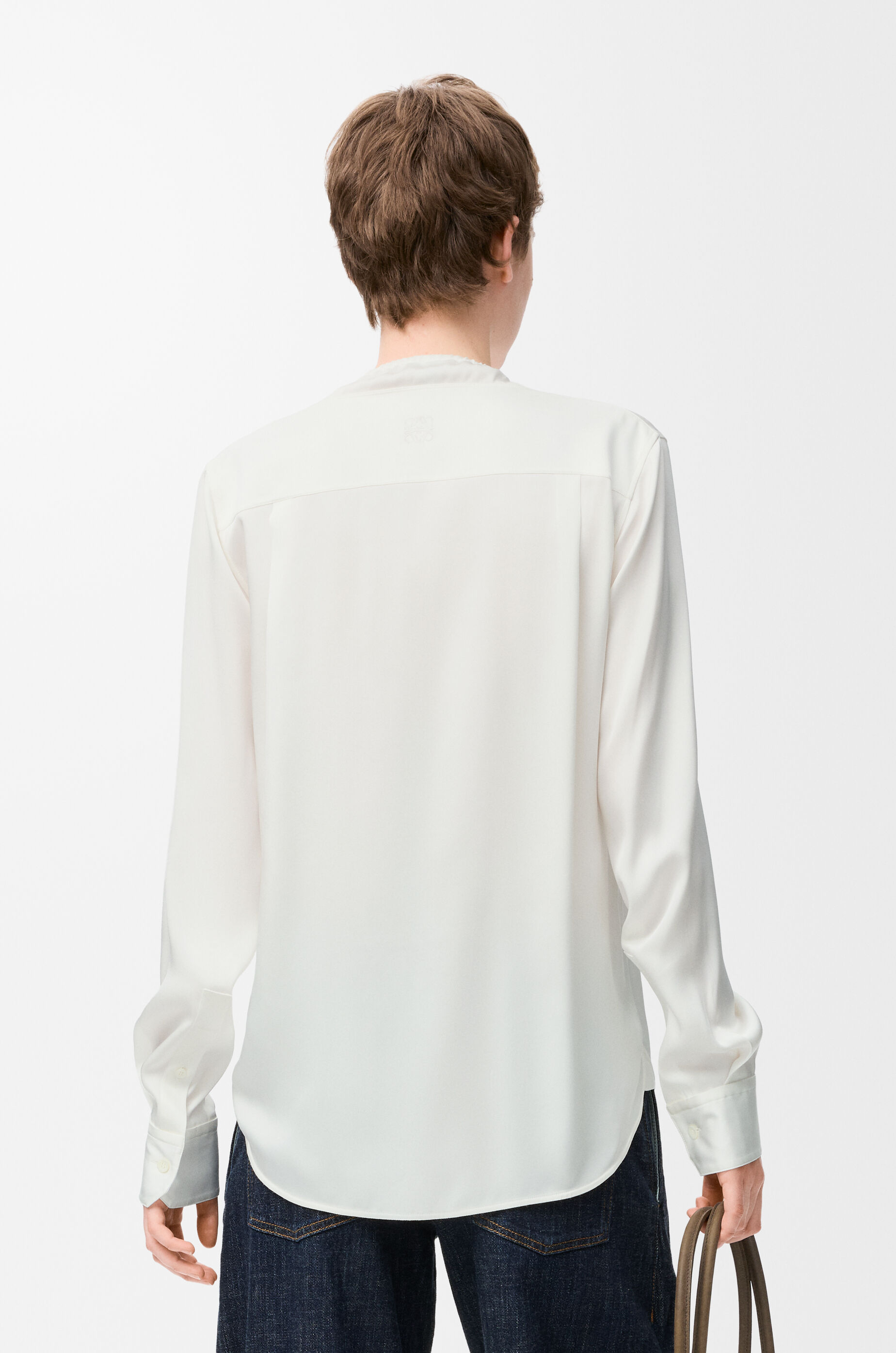 ブラウス（シルク） ホワイト - LOEWE