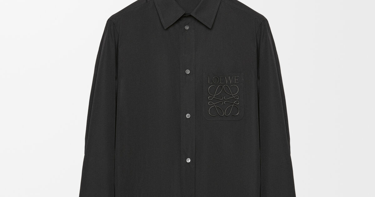 Shirt in cotton Black - LOEWE