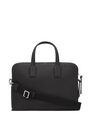 LOEWE Goya thin briefcase in soft grained calfskin Black pdp_rd