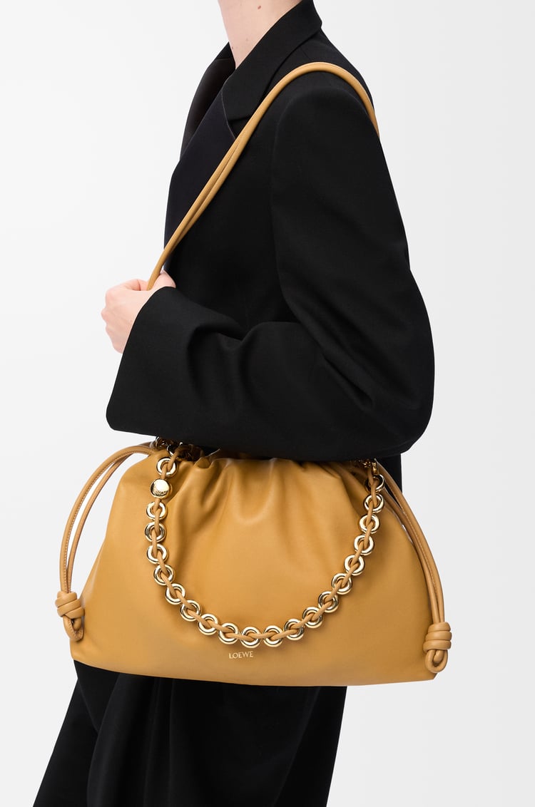 LOEWE フラメンコパース ラージ（メローナパラム） サハラ