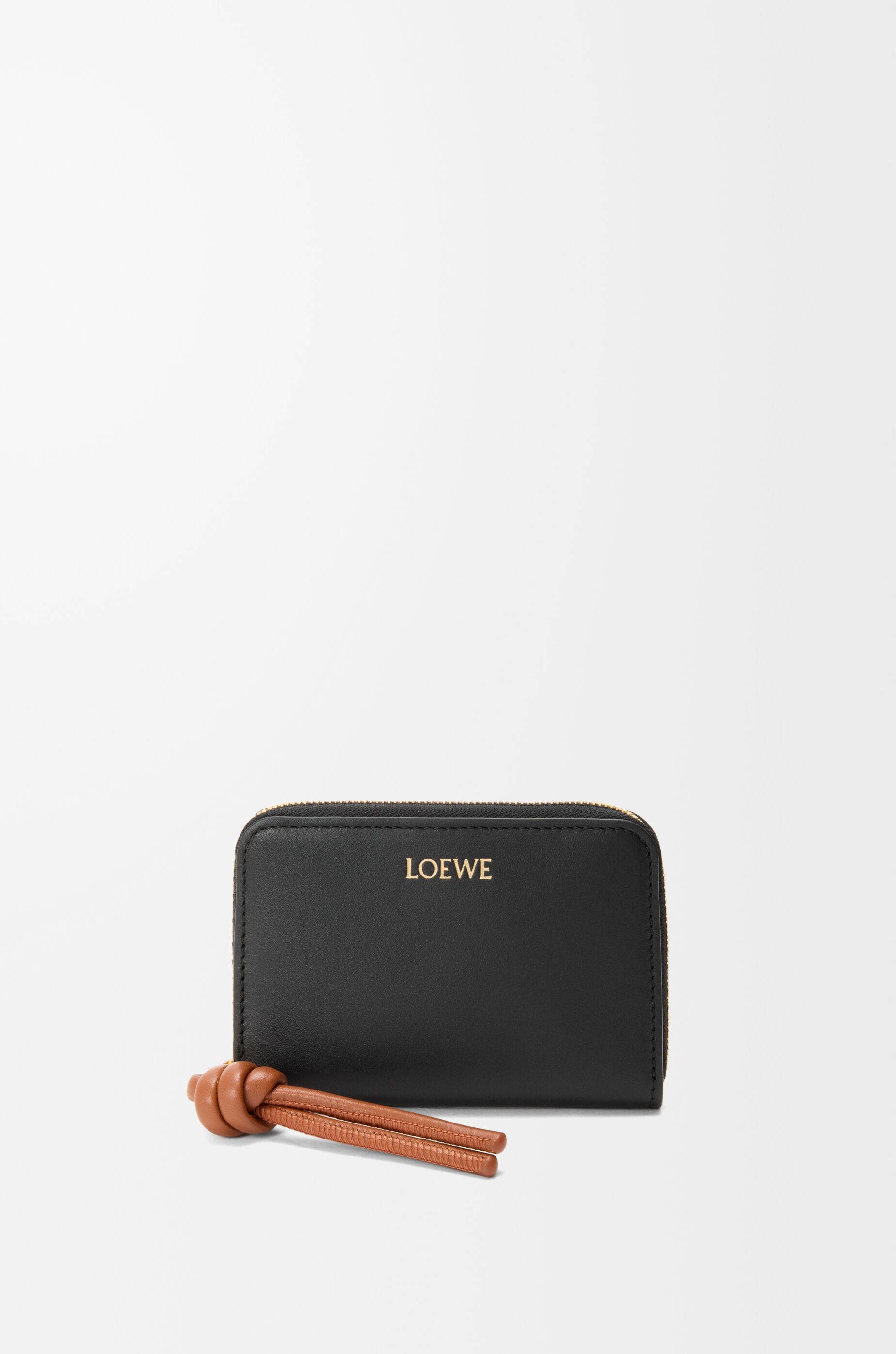 Zipped coin purse in shiny nappa calfskin Multicolor - LOEWE