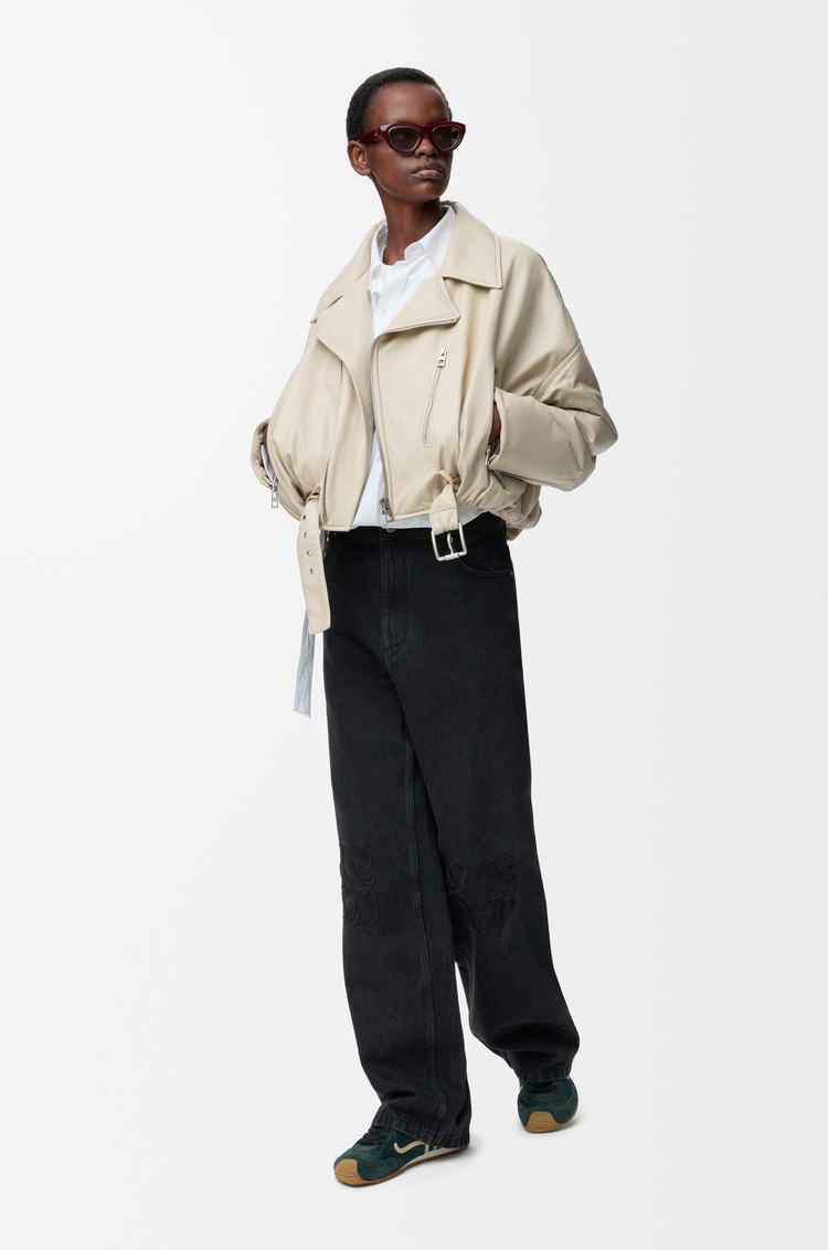 LOEWE Anagram baggy jeans in denim Black