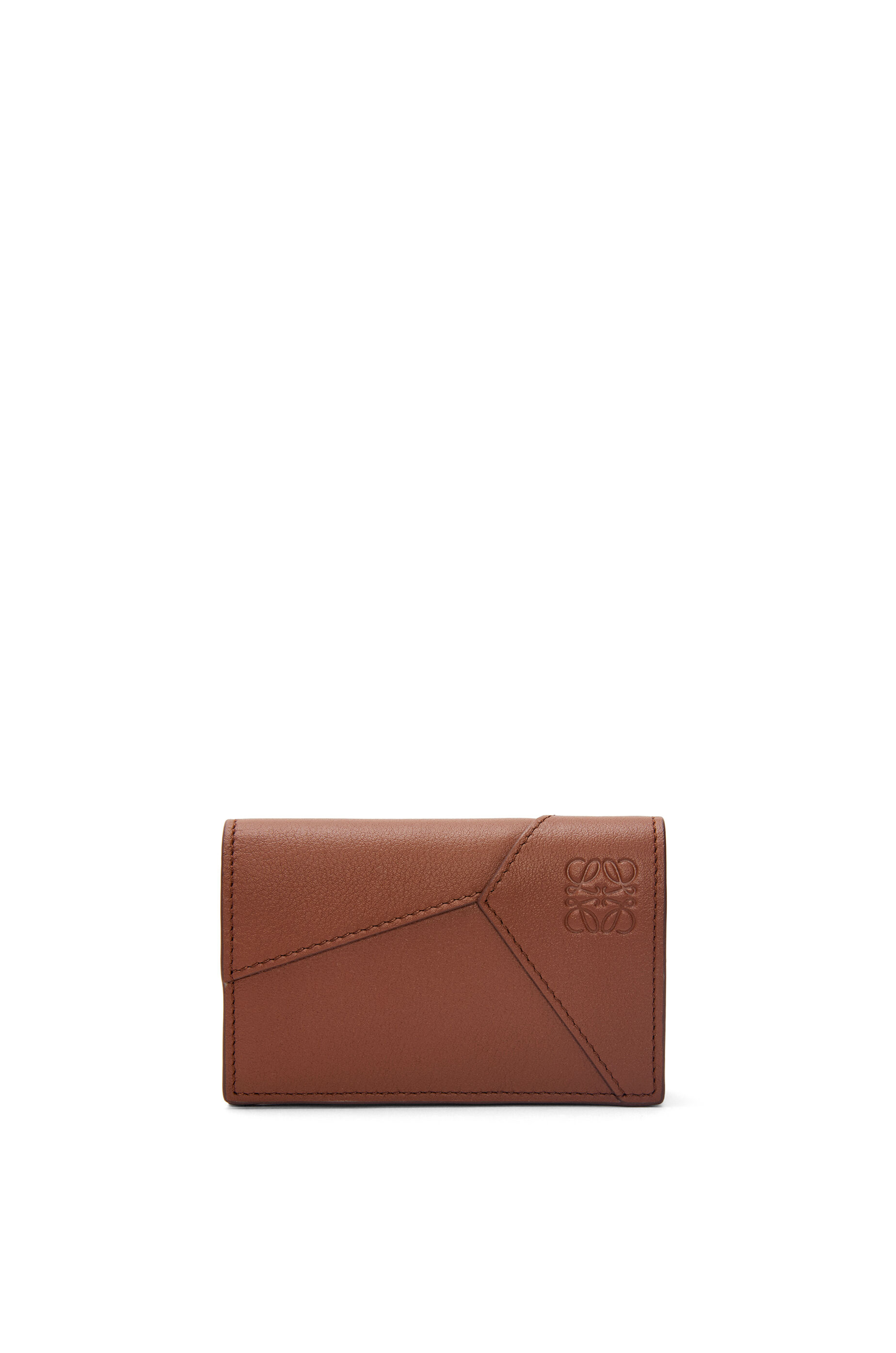 パズル ビジネスカードホルダー（クラシックカーフ） ブラウニー - LOEWE