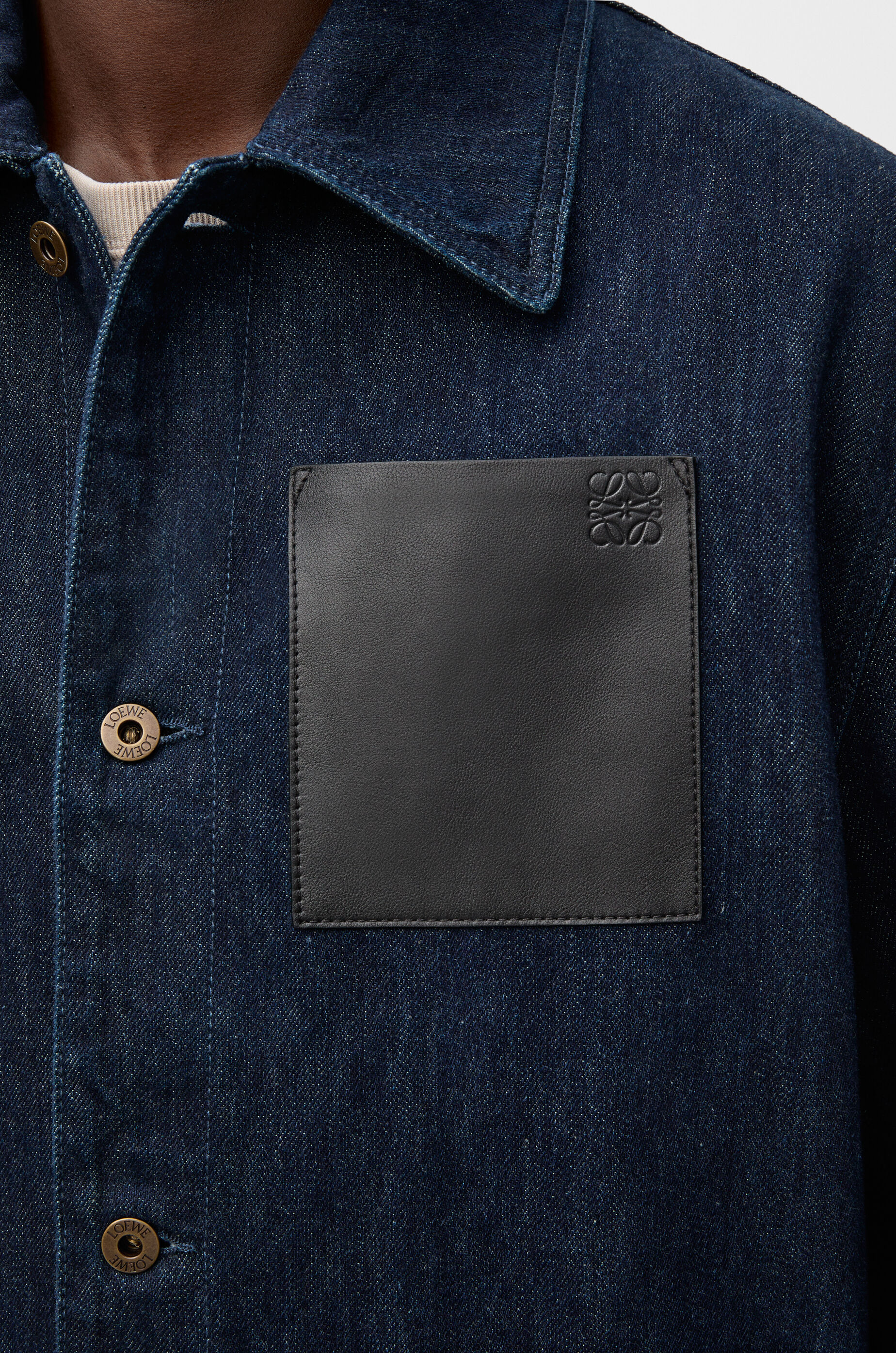 Workwear jacket in denim Blue - LOEWE