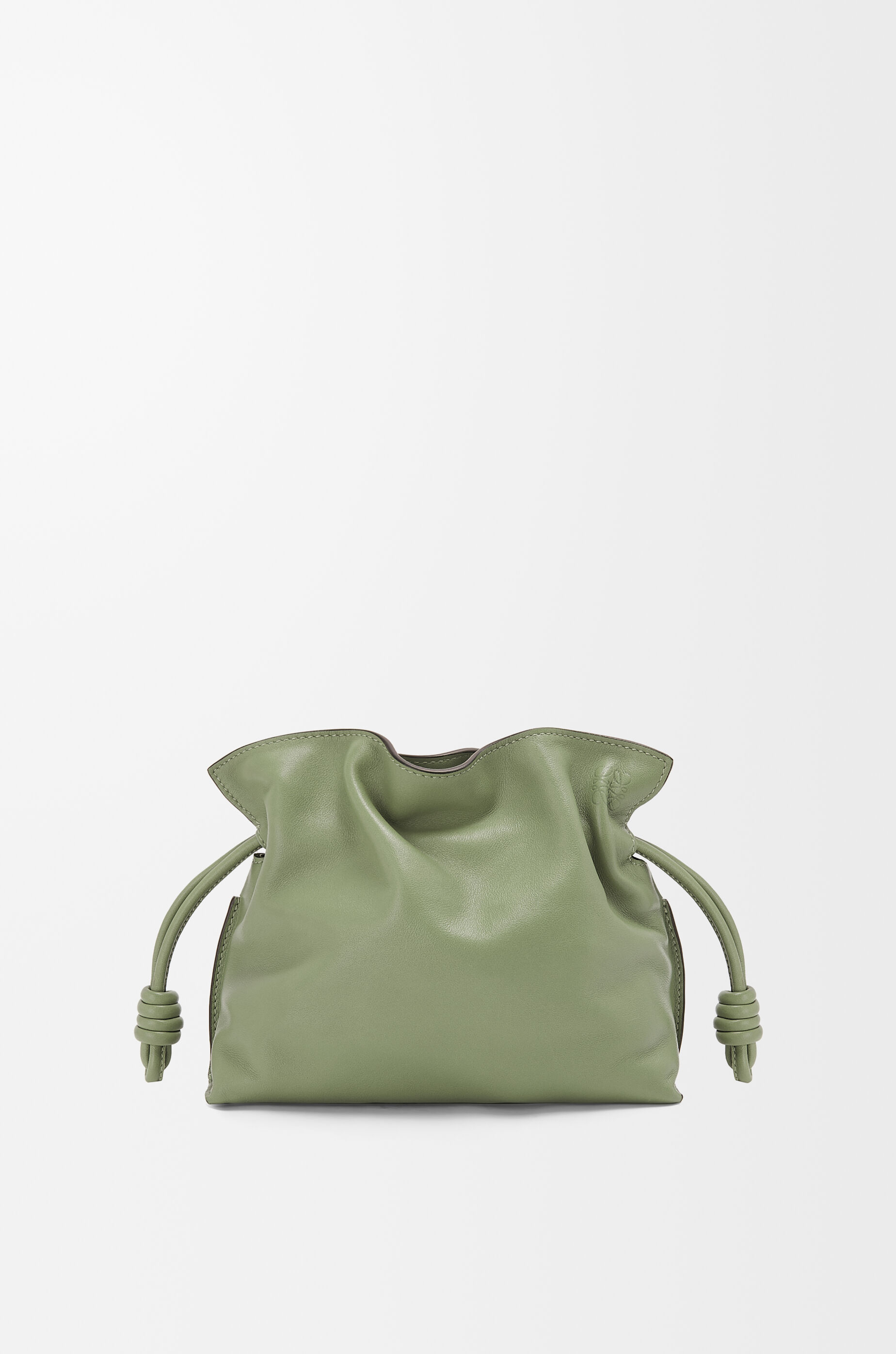 フラメンコクラッチ ミニ（ナパカーフ） ローズマリー - LOEWE