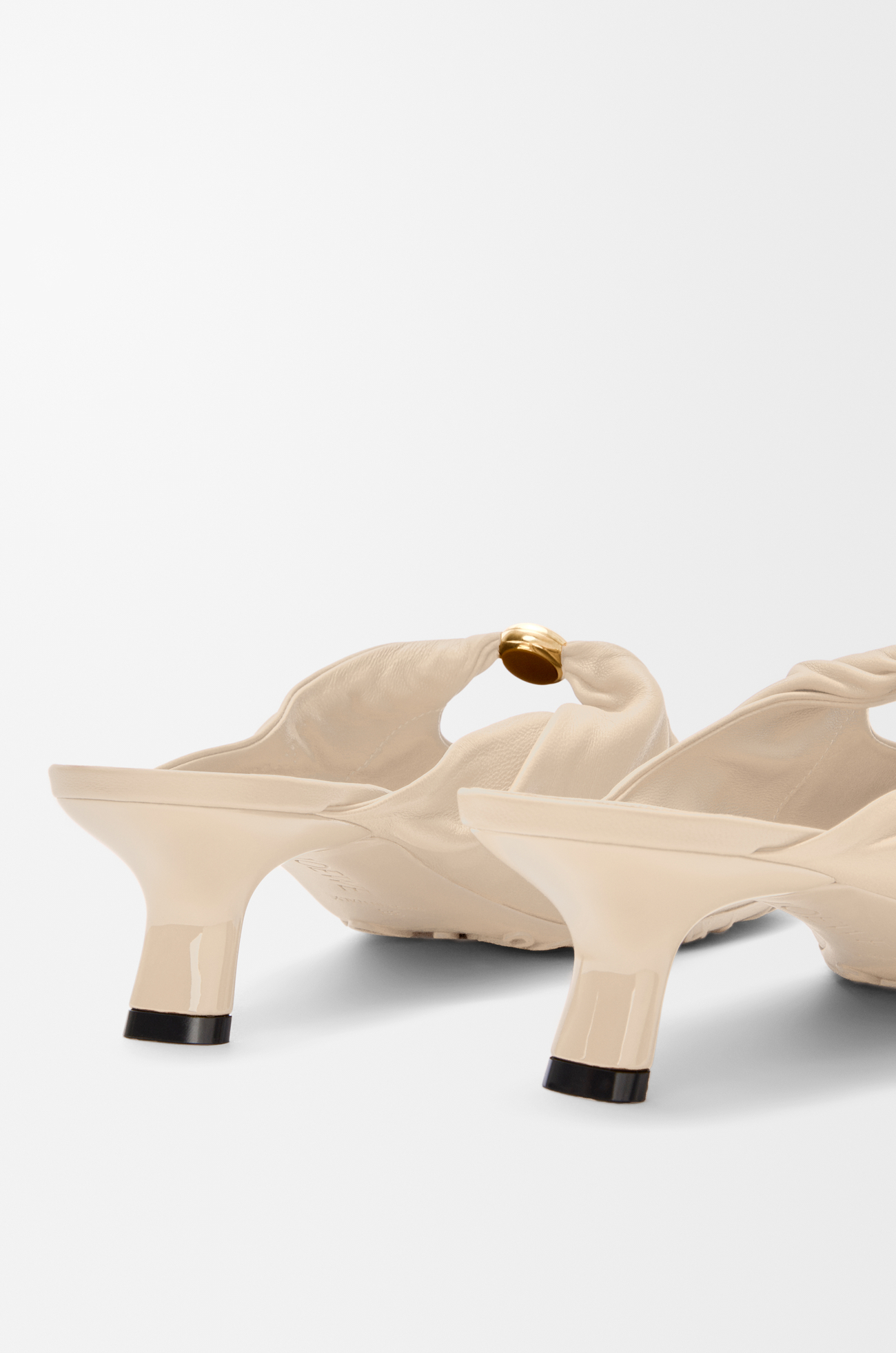 LOEWE Mule Pebble Soft en piel napa de cordero Masa
