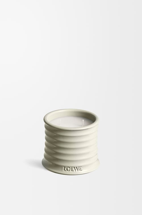 LOEWE Small Mushroom candle Light Grey