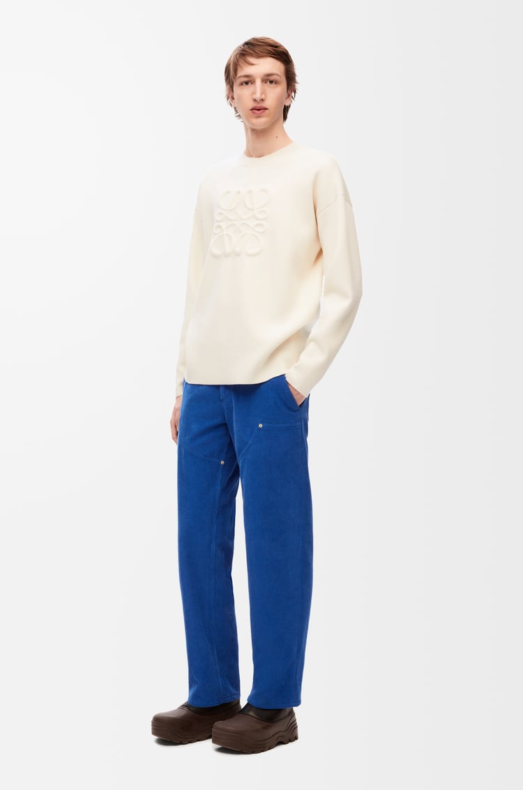 LOEWE アナグラム セーター（ウール） ホワイト