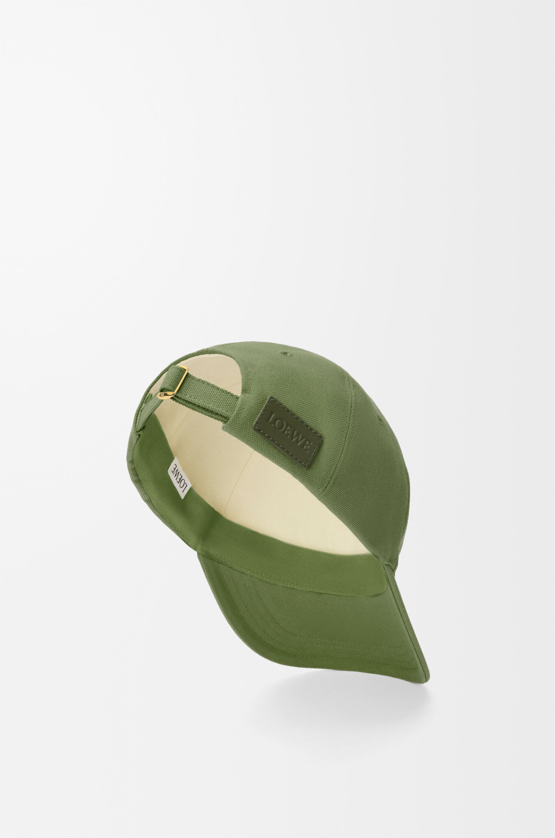 LOEWE cap in canvas Green - LOEWE