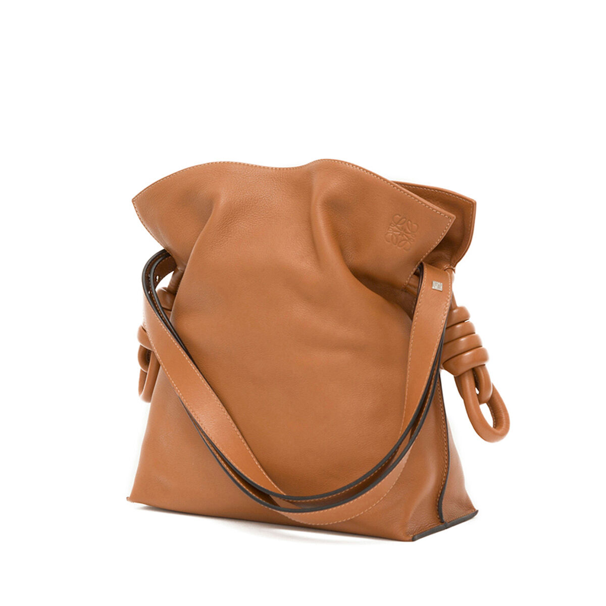 Flamenco Knot Bag Tan LOEWE