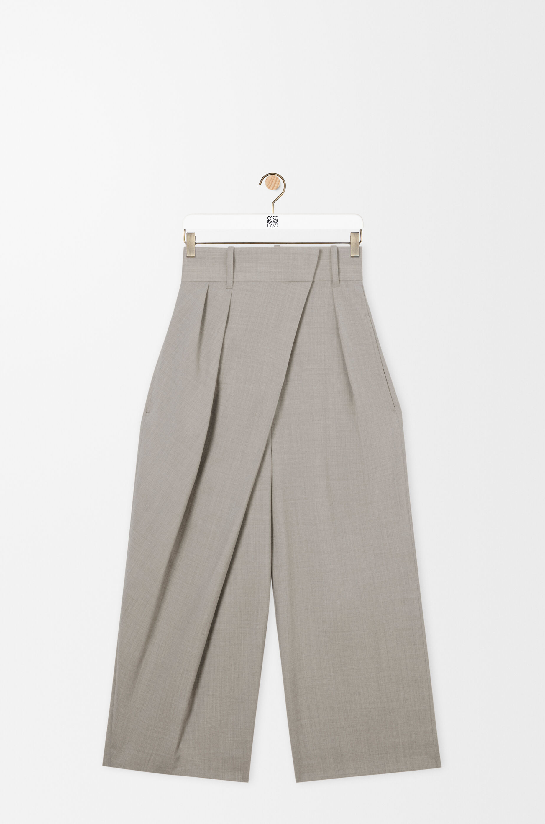 ◆LOEWE◆ ストレッチパンツ グレー グレー（灰色）系 M LOEWE(ロエベ) パンツ・ボトムス(メンズ