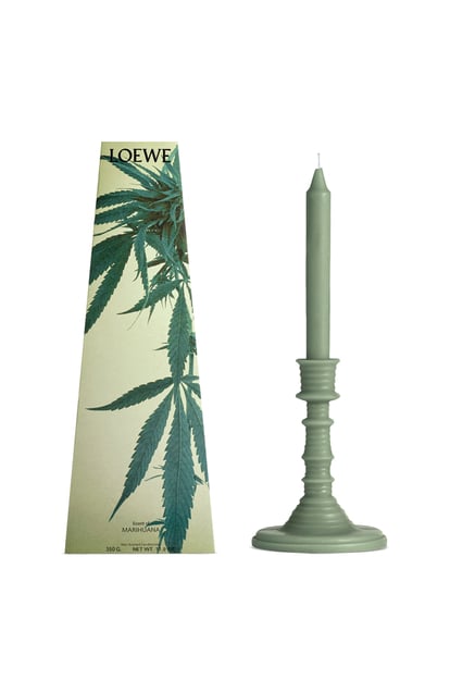 LOEWE Scent of Marihuana wax candleholder Dark Green plp_rd