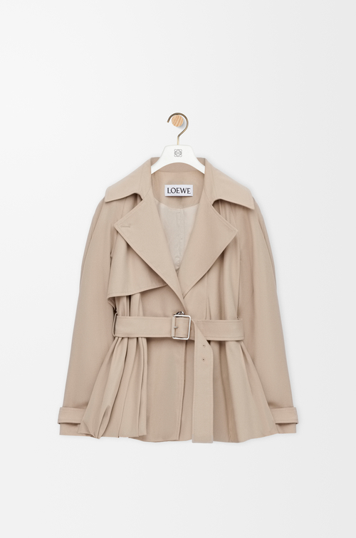 LOEWE Giacca in cotone Beige