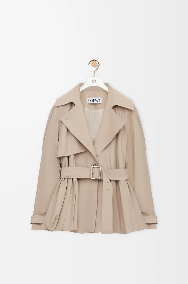 LOEWE Jacket in cotton Beige
