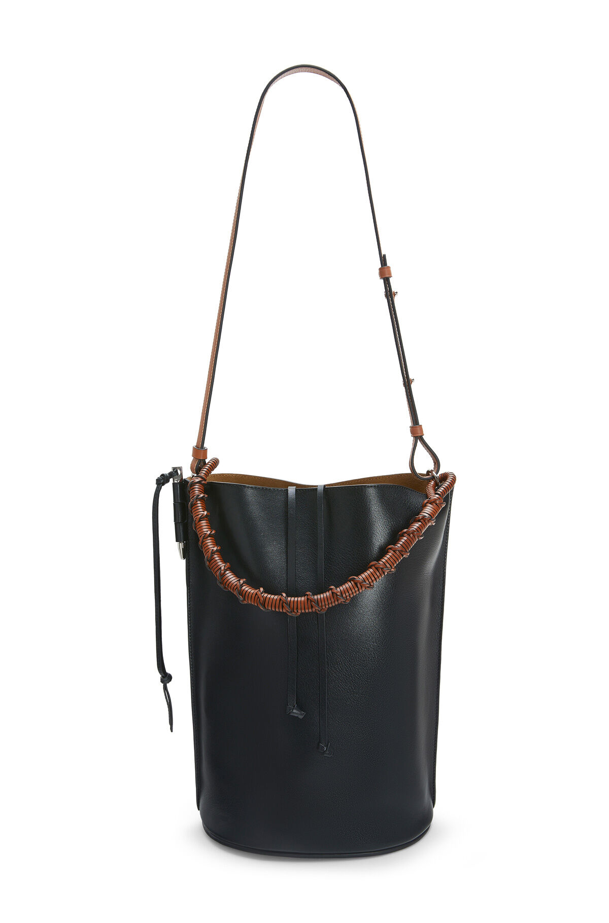 Gate Bucket Large Bag Black LOEWE