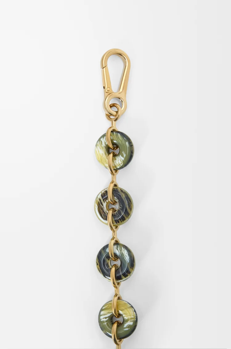 LOEWE ドーナツチェーン ブラック/ベージュ